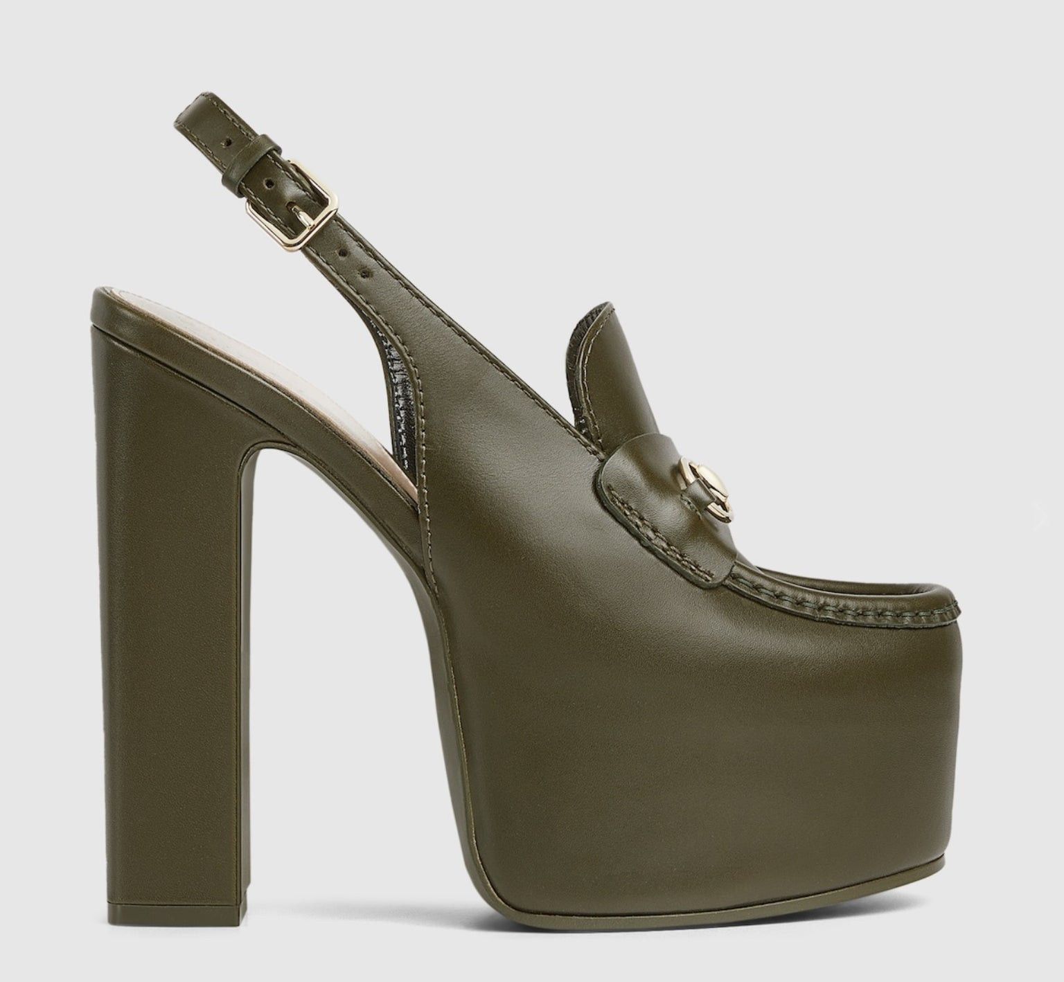Gucci Horsebit Platform Slingbacks SIZE 37.5