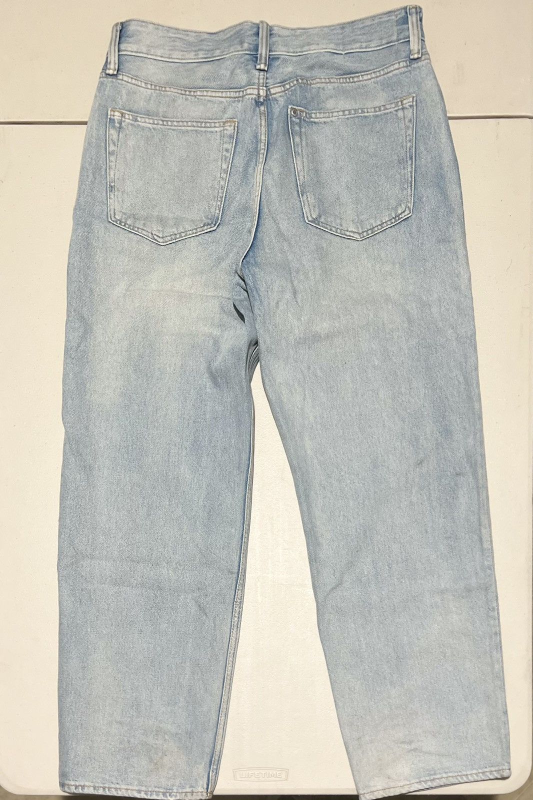 H&M H&M Loose Ample Light Blue Jeans Size US 32 / EU 48 - 2 Thumbnail