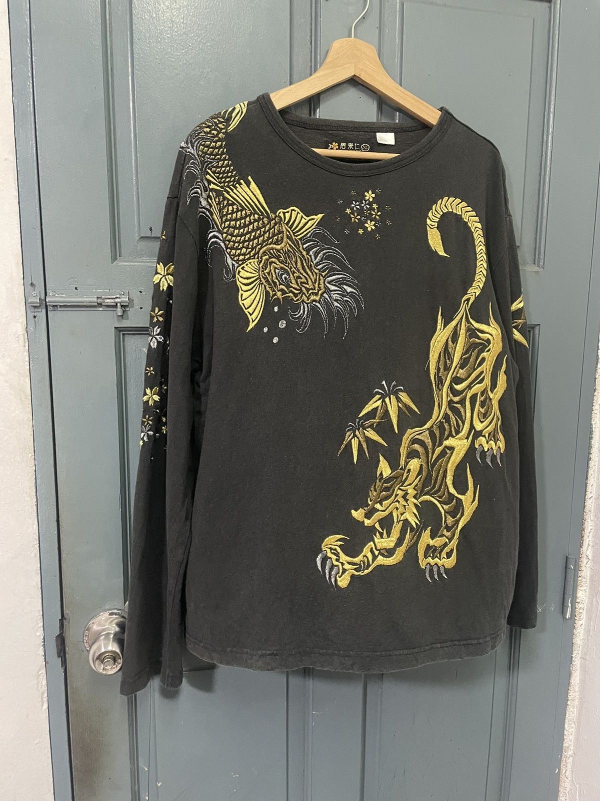 Japanese Brand × Vintage Vintage japanese brand long sleeve shirt Size US XL / EU 56 / 4 - 2 Thumbnail
