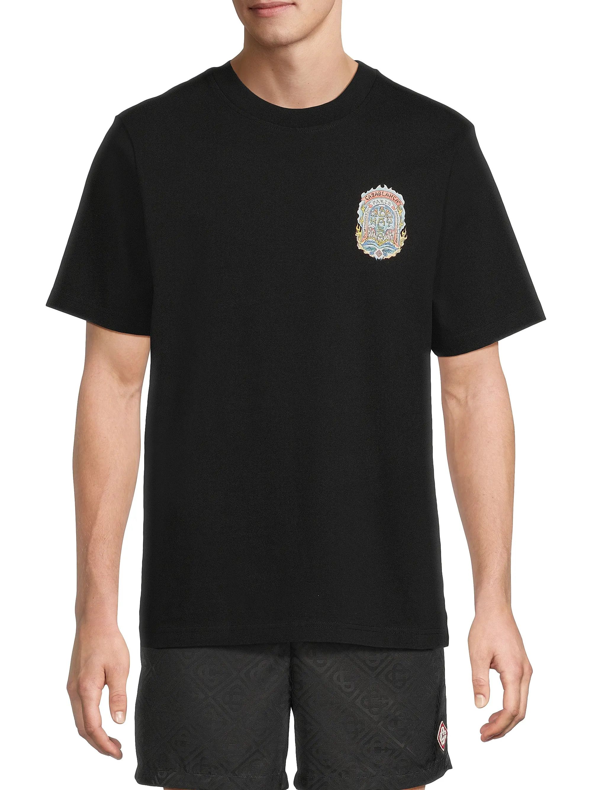 Casablanca os11x0725 Casa Way Skate Printed T-Shirt in Black Size US XL / EU 56 / 4 - 3 Thumbnail