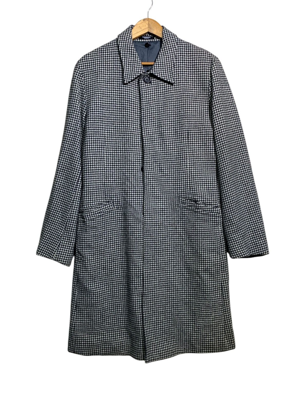 Tornado Mart 🔥TORNADO MART JAPAN HOUNDSTOOTH OVERCOATS Size US L / EU 52-54 / 3 - 1 Thumbnail