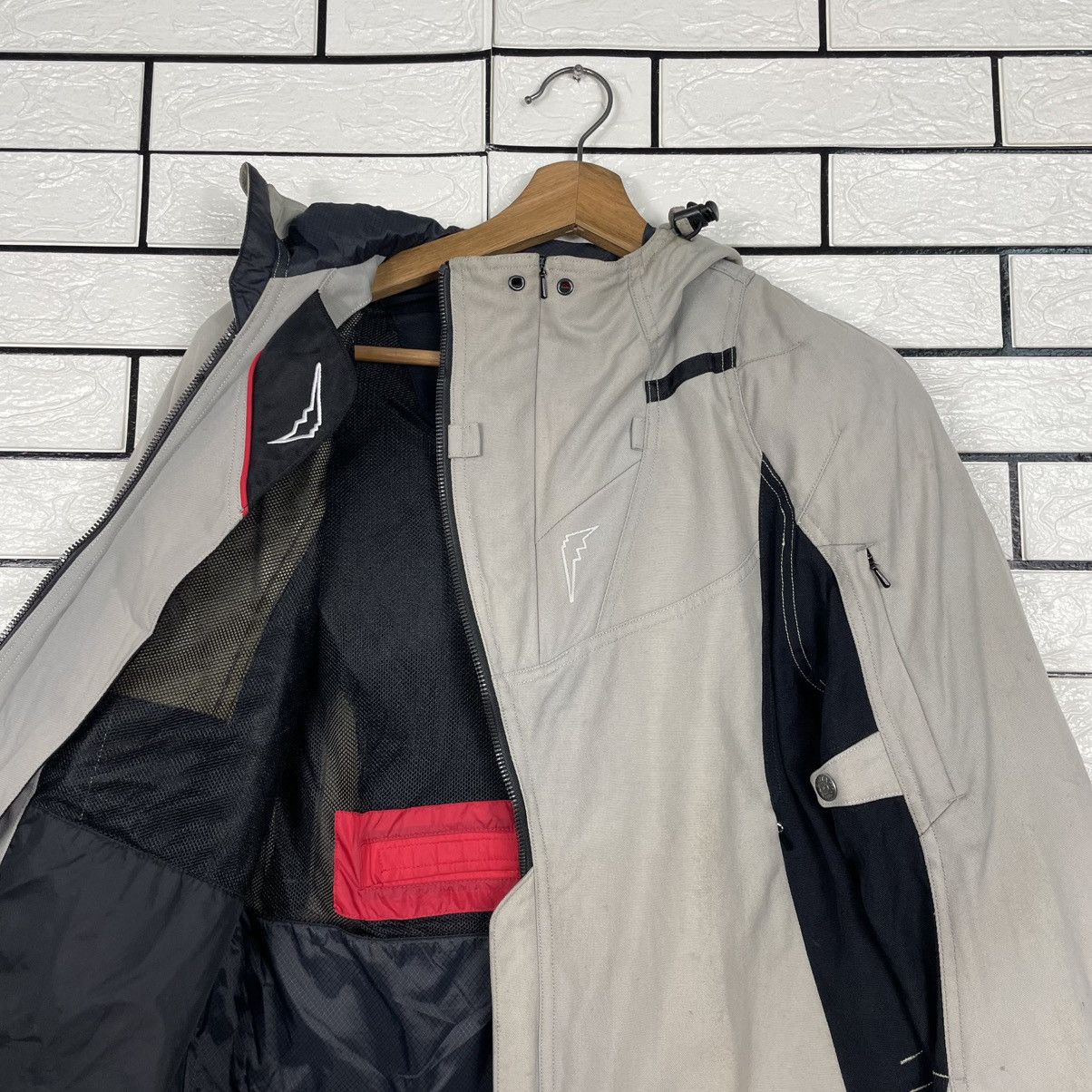 Japanese Brand Kushitani Motorcycle Hooded Jacket Size US M / EU 48-50 / 2 - 11 Thumbnail