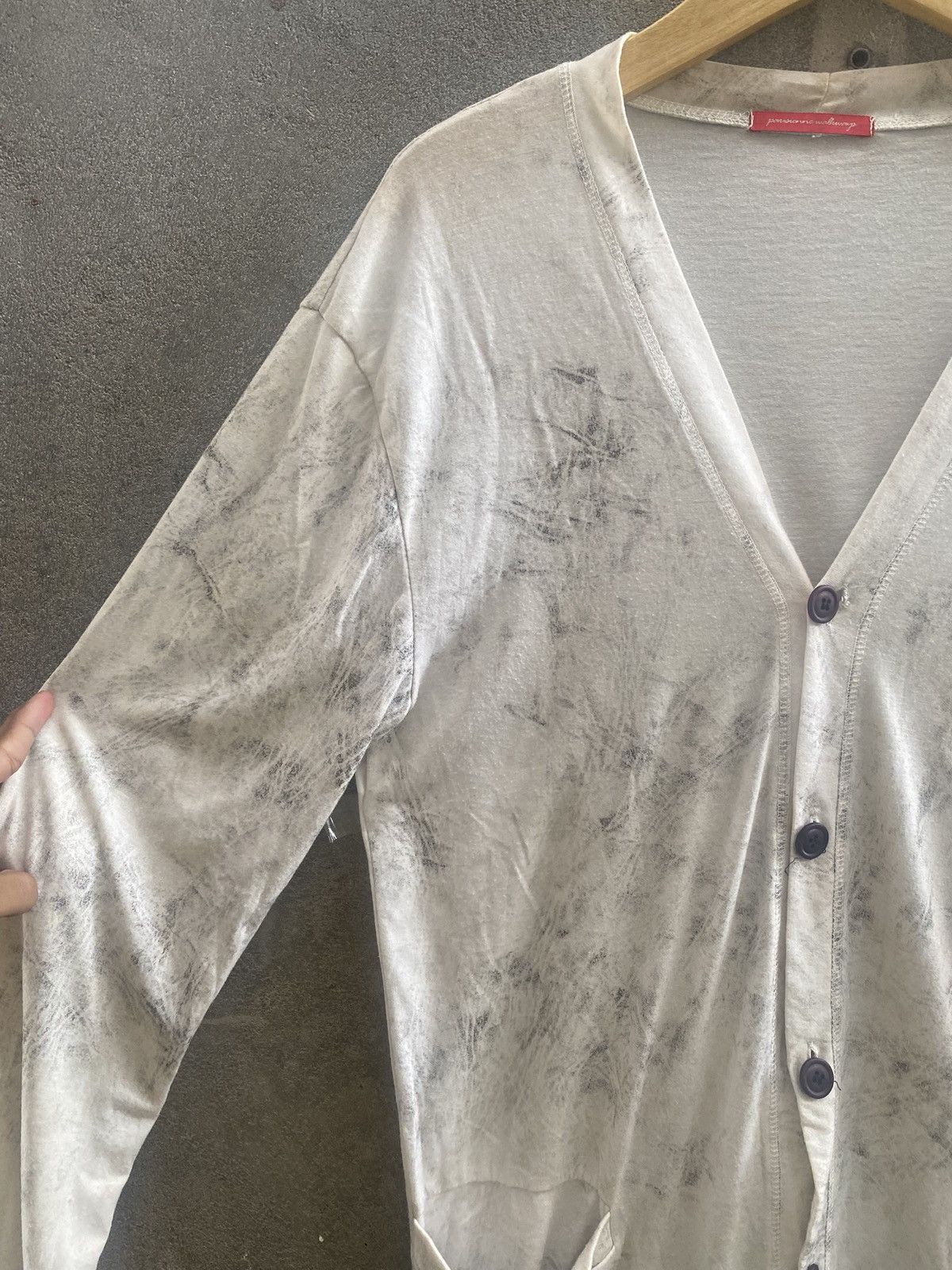 14th Addiction 1978s Parisienne dirty cardigan inspired cdg mm Rick Owens Size US L / EU 52-54 / 3 - 5 Thumbnail