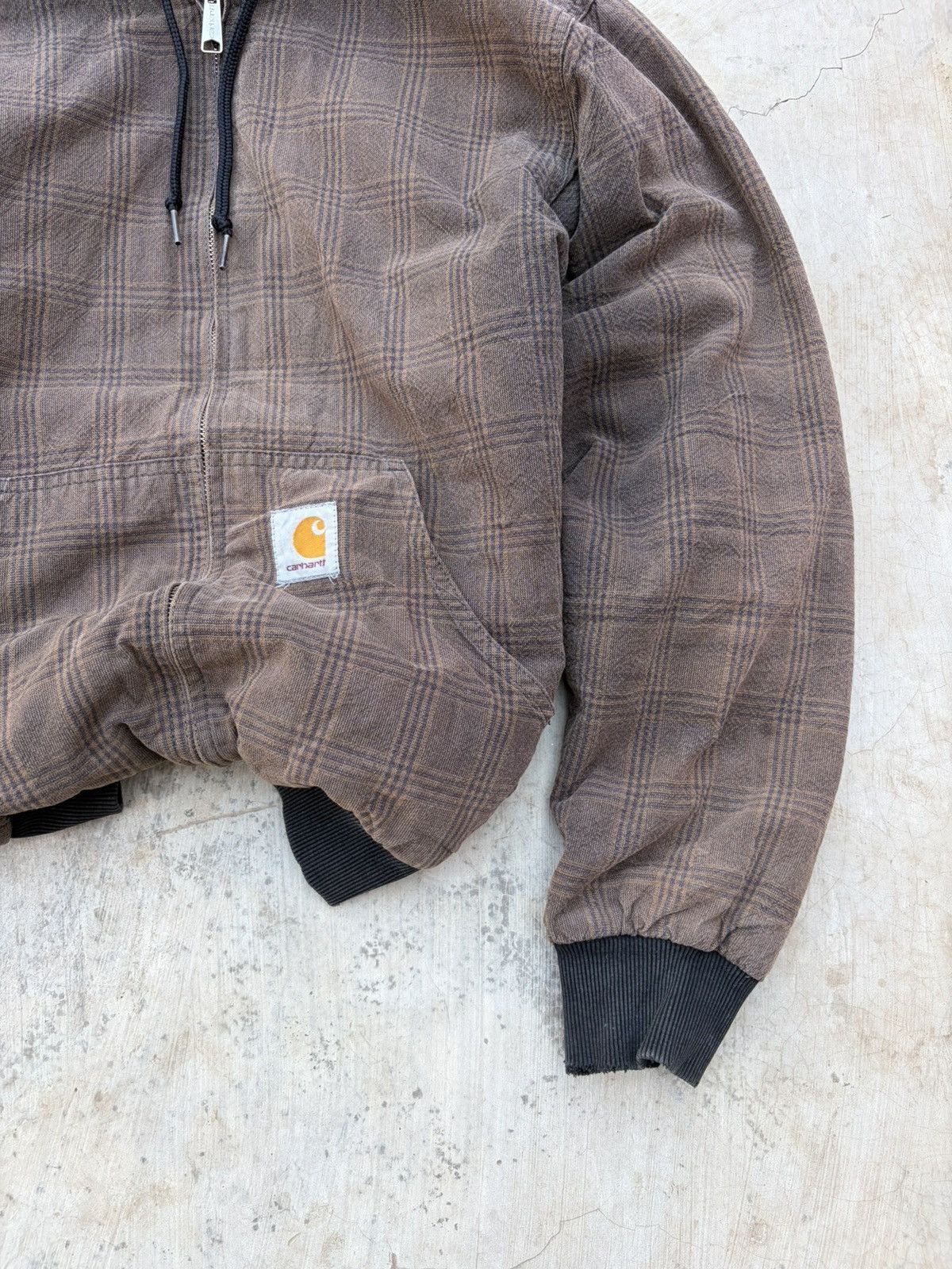 Carhartt Vintage 00s Sunfaded Carhartt Plaid Active Jacket Size US M / EU 48-50 / 2 - 5 Thumbnail