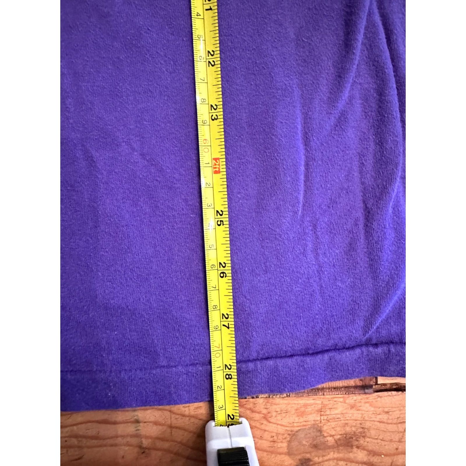 Hanes VINTAGE 90s Whistler Canada T-Shirt Medium Purple Hanes Unisex Cotton USA Made Single Stitched Shirt Mens Womens Size US M / EU 48-50 / 2 - 5 Thumbnail