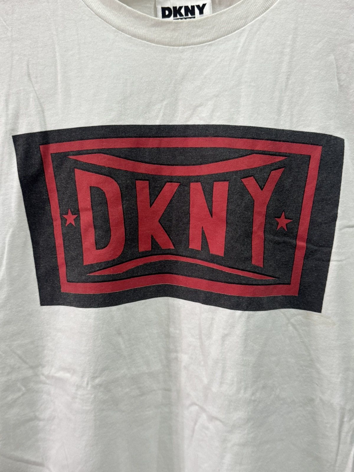 DKNY vintage DKNY - made in usa single stitch tee Size US XL / EU 56 / 4 - 2 Thumbnail