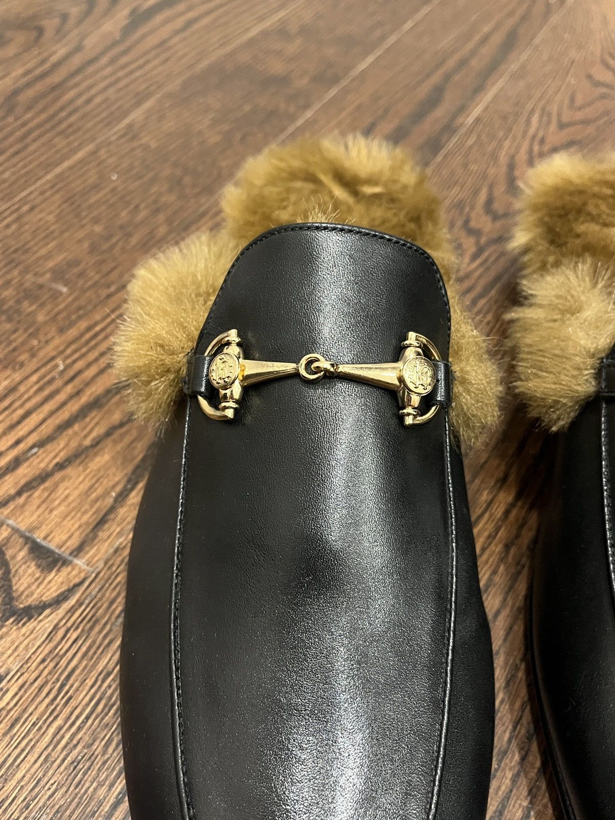 Roberto Cavalli Roberto Cavalli Faux Fur Mule Slippers (unisex) Size US 11.5 / EU 44-45 - 10 Thumbnail