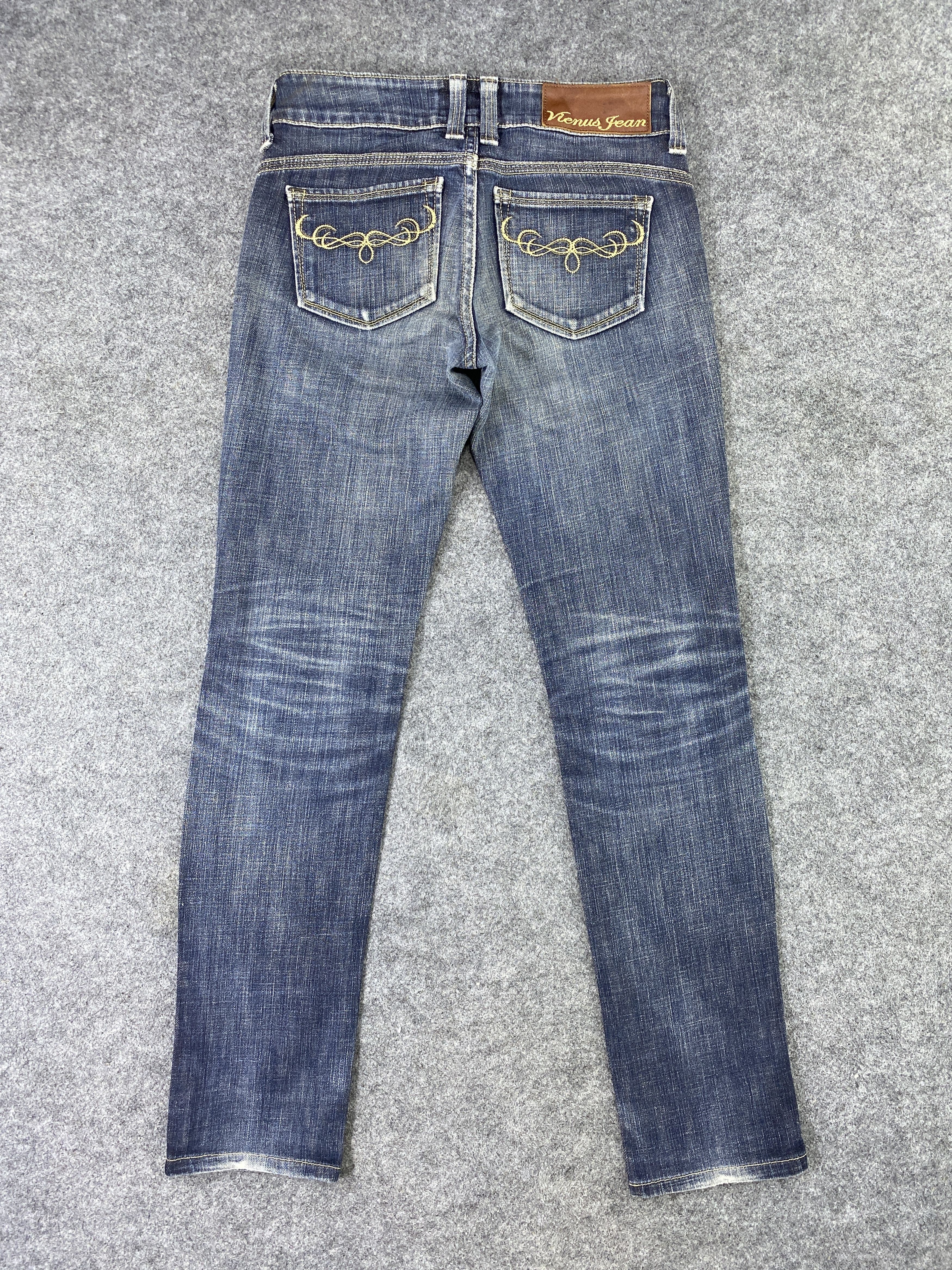 Japanese Brand Vienus Jean by Something Edwin Blue Wash Jeans - J1077 Size 27" / US 4 / IT 40 - 3 Thumbnail