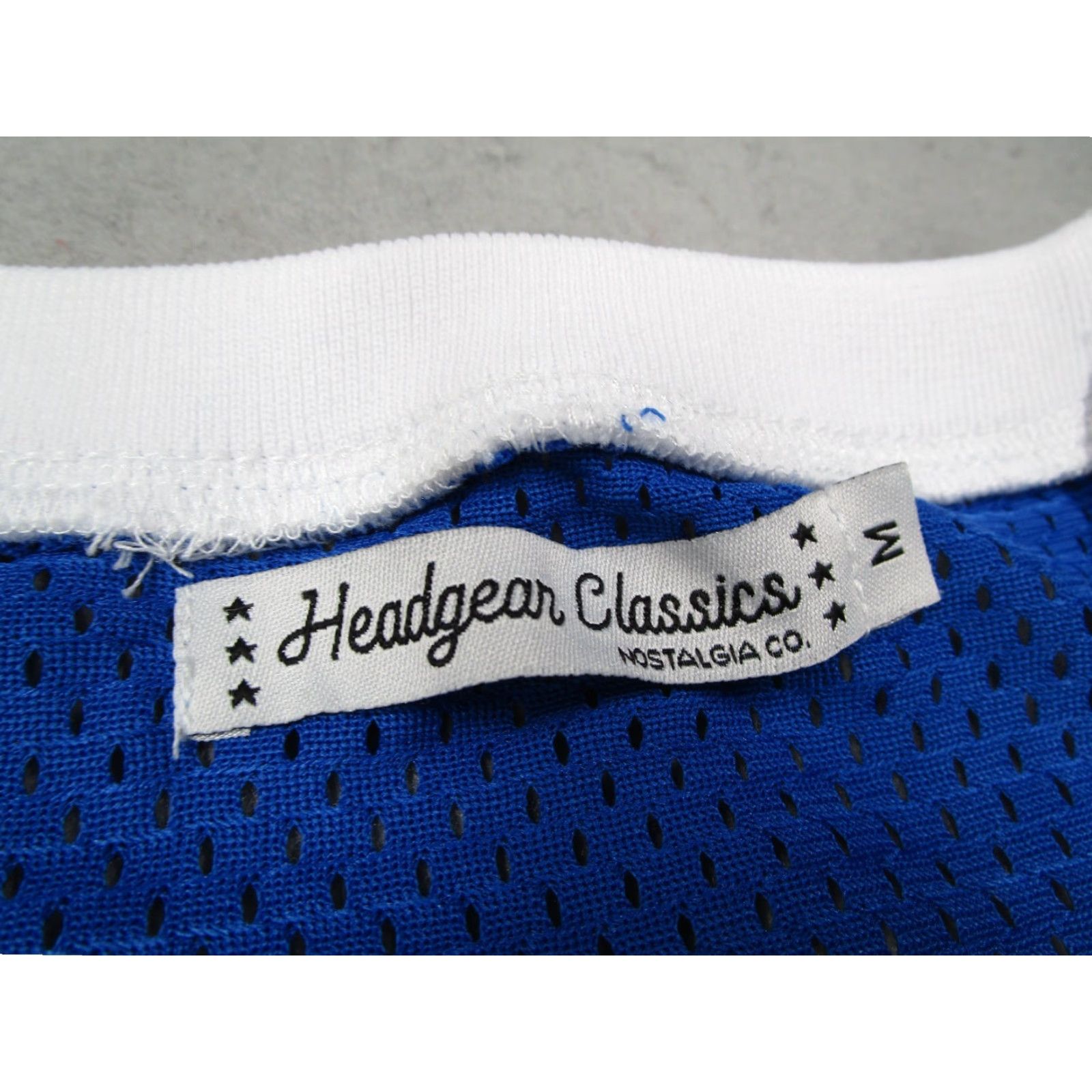 Vintage Headgear Classics Jersey Tank Top Mens Medium Blue Stitched MTV Will Smith 1991 Size US M / EU 48-50 / 2 - 2 Thumbnail