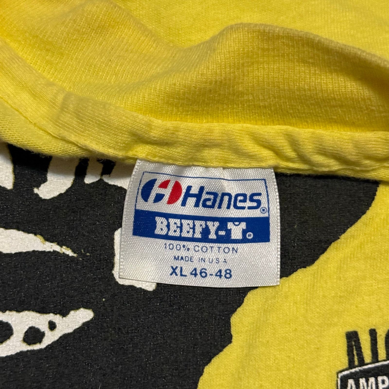 Band Tees × Hanes × Vintage Vintage 1989 Cows Daddy Has A Tail Shirt XL Noise Rock Size US XL / EU 56 / 4 - 6 Thumbnail