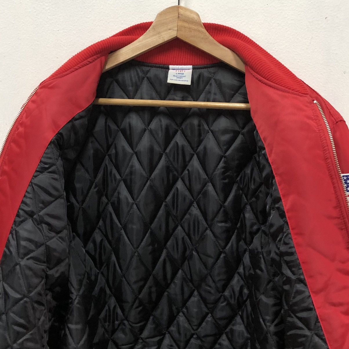 Champion Champion USA 🇺🇸 Lined Quilted Bomber Jacket Size US L / EU 52-54 / 3 - 17 Thumbnail