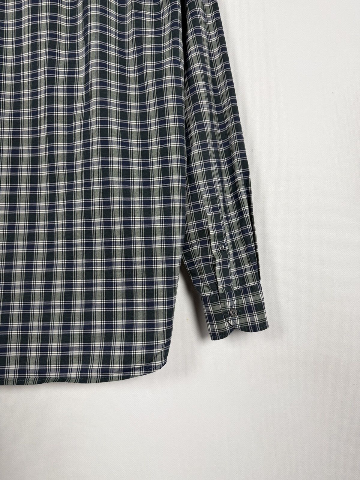Lacoste Lacoste Long Sleeve Plaid Shirt Button Up Slim Fit Size M Size US M / EU 48-50 / 2 - 14 Thumbnail