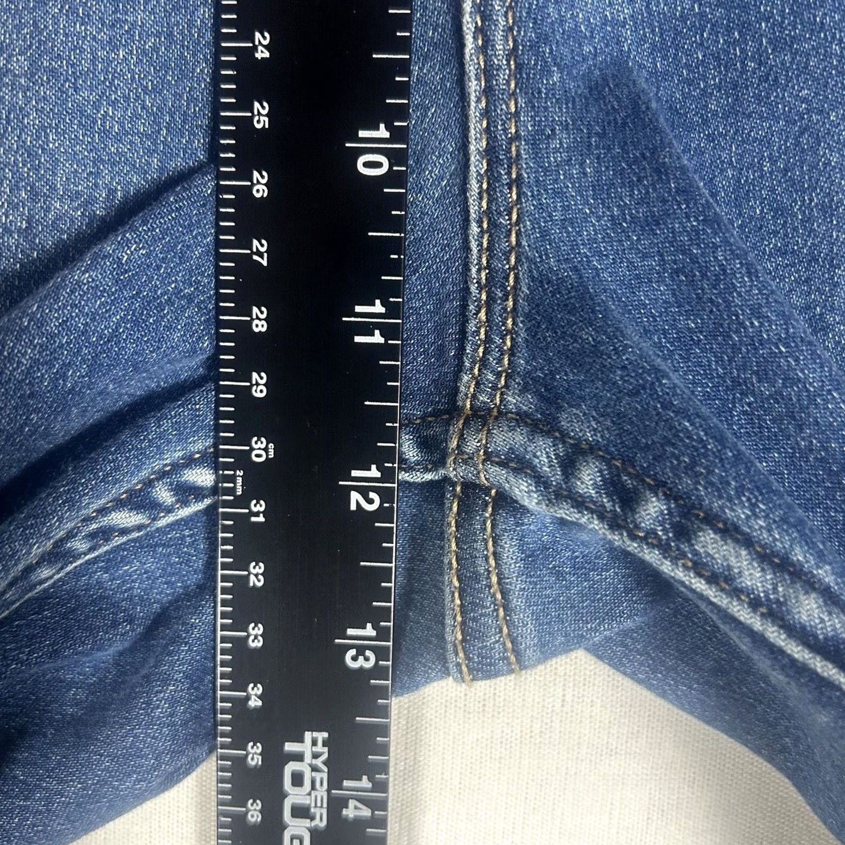 Old Navy VINTAGE? Old Navy Higher High-Rise Rockstar Super Skinny Jeans Size 2 Womens 360 Stretch Size 26" / US 2 / IT 38 - 6 Thumbnail