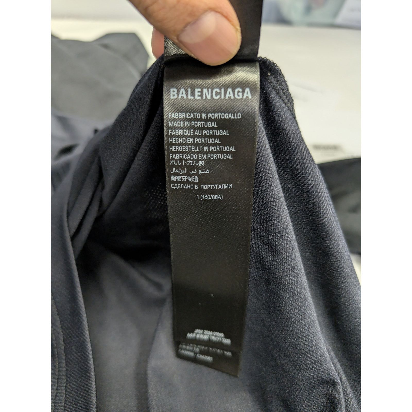 Balenciaga × Under Armour o1rshd1 Q:2 / Sporty Mesh UA Triple Layered T-Shirt in Black Size US S / EU 44-46 / 1 - 15 Thumbnail