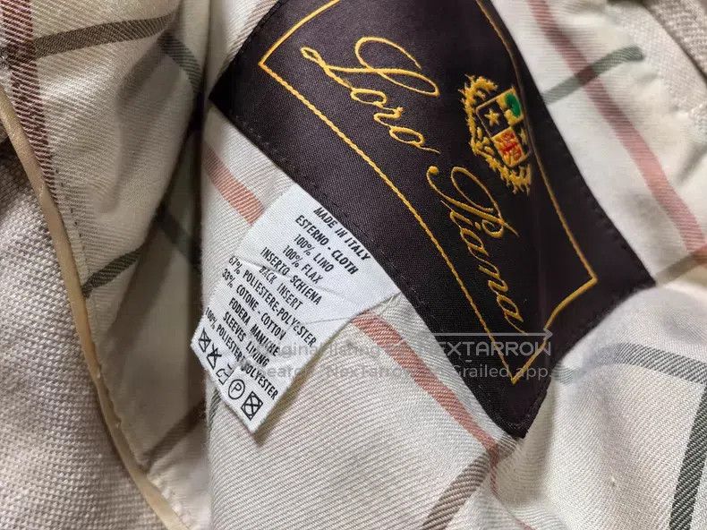 Loro Piana Loro Piana Ladies Linen Antique Car Jacket Size M / US 6-8 / IT 42-44 - 8 Thumbnail