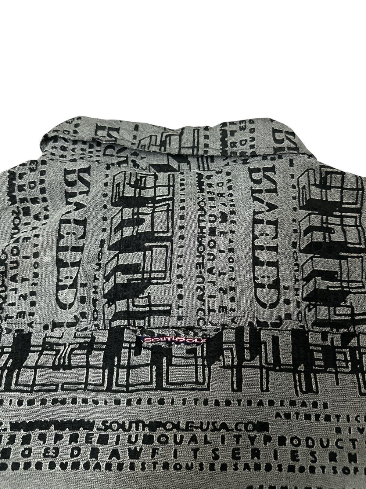 GOA 2000s Southpole Riveted Shirt Y2K Goa Lgb Kmrii Jnco Style Size US XXL / EU 58 / 5 - 9 Thumbnail