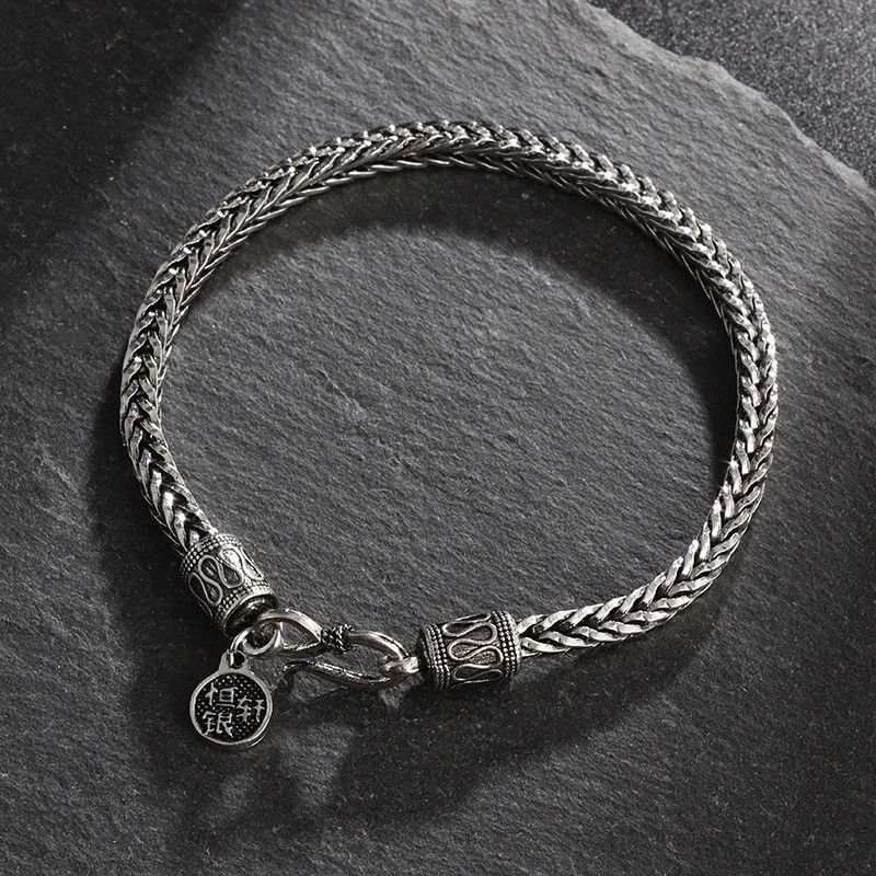 Jewelry × Vintage Viking Keel Chain Stainless Steel Bracelet Size ONE SIZE - 1 Thumbnail