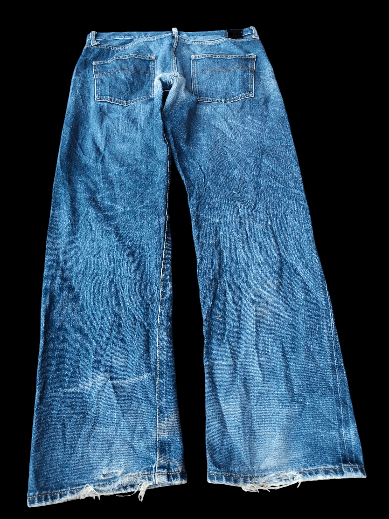 Stussy Vintage Stussy Selvedge Distressed Jeans RARE Punk Size 36" / US 14 / IT 50 - 12 Thumbnail