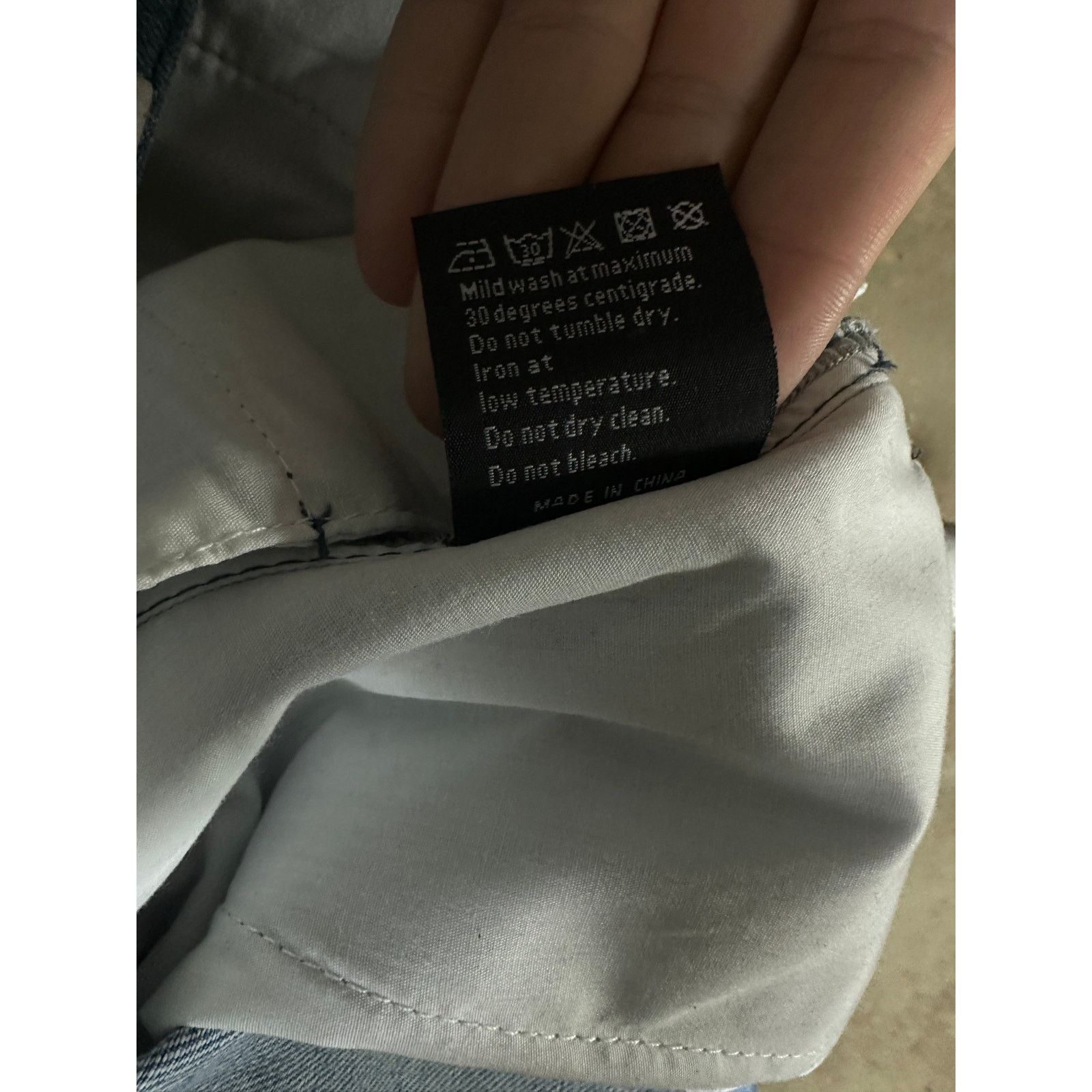 Who Decides War WDW Moto Denim Light Wash Navy Used 32 Size US 32 / EU 48 - 5 Thumbnail