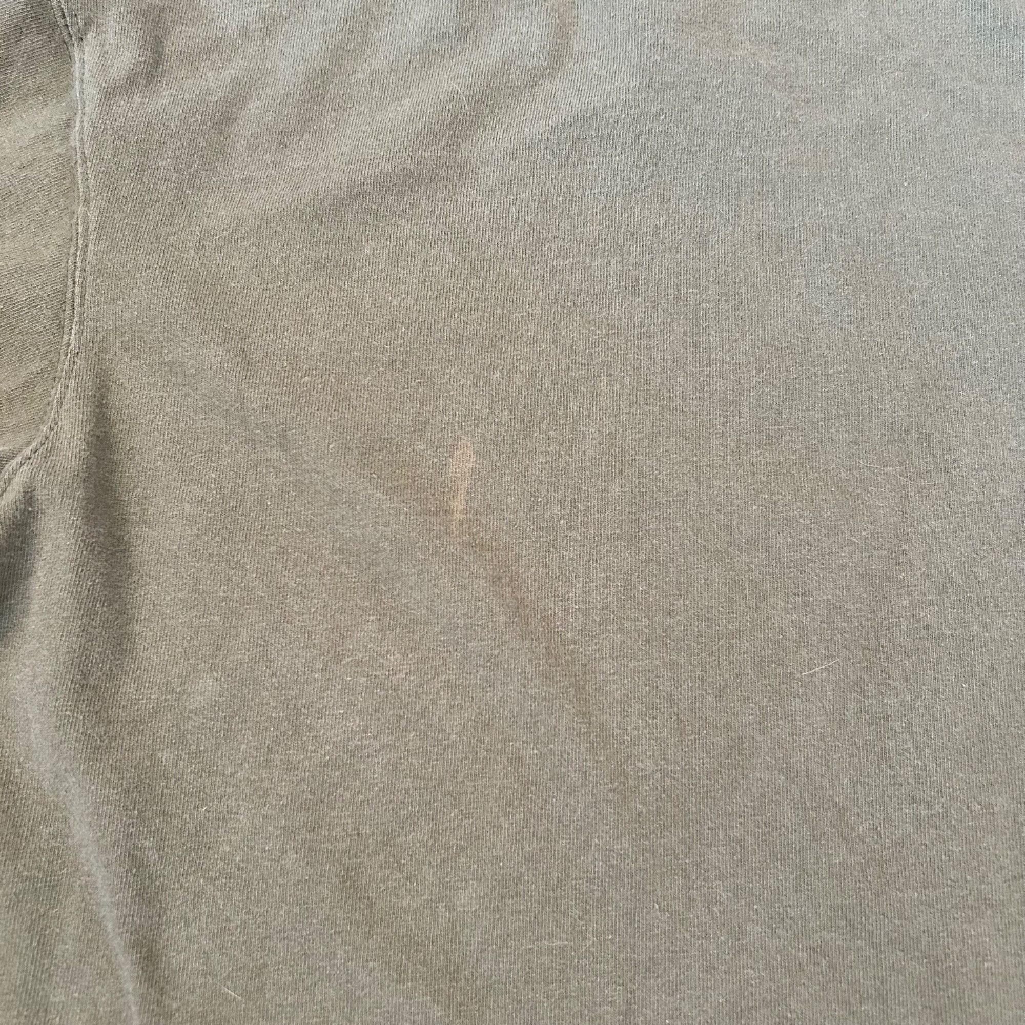 Champion Vintage Champion Olive Green Flocked Velvet Spellout Tee S Size US S / EU 44-46 / 1 - 7 Thumbnail