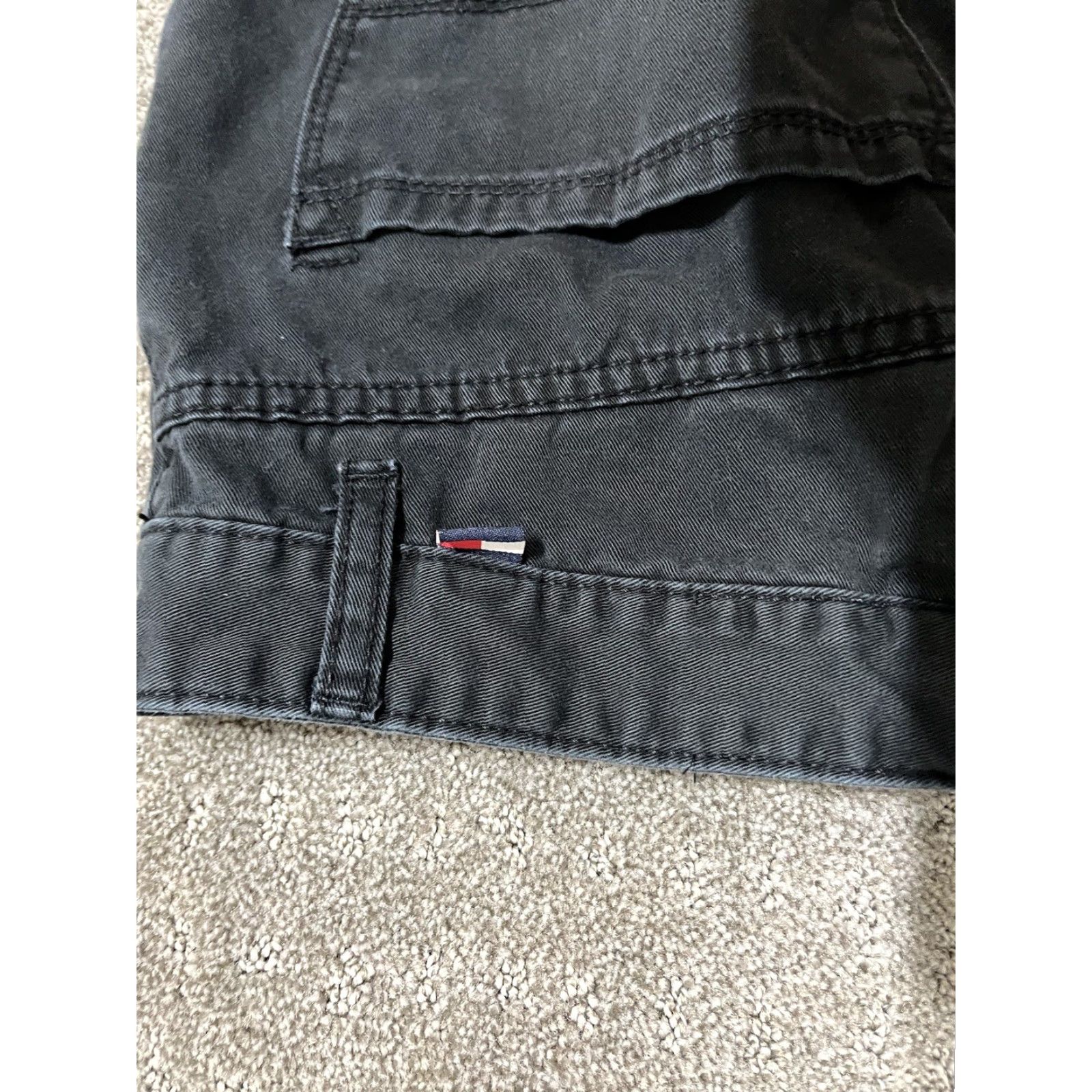 Tommy Hilfiger Tommy Hilfiger Mens Pants Black Solid 32x32 Regular Inseam 32 Dress Pants Casual Business Slimming Modern Fit Mens Size US 32 / EU 48 - 5 Thumbnail
