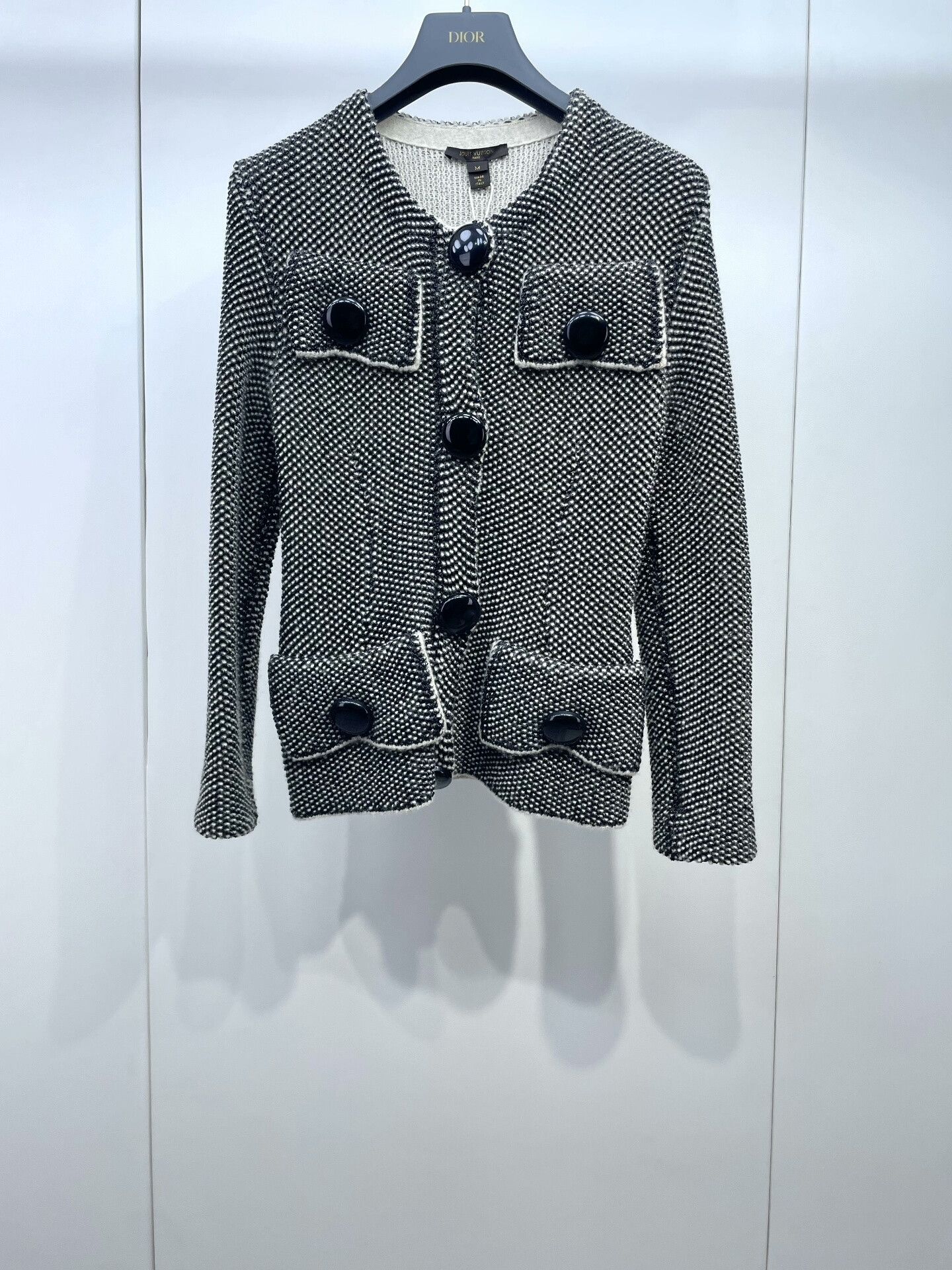 Louis Vuitton LV Four-Pocket 3D Knit Coat Size M / US 6-8 / IT 42-44 - 1 Thumbnail