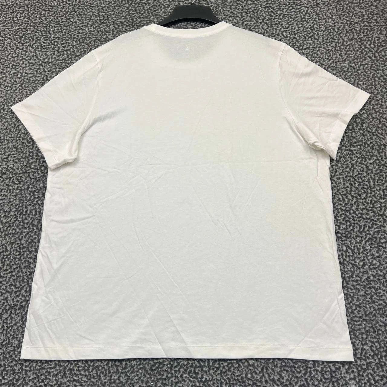 Jordan Brand Nike Air Jordan Shirt Men Short Sleeve Crew Neck Cotton 2XL Size US XXL / EU 58 / 5 - 2 Thumbnail