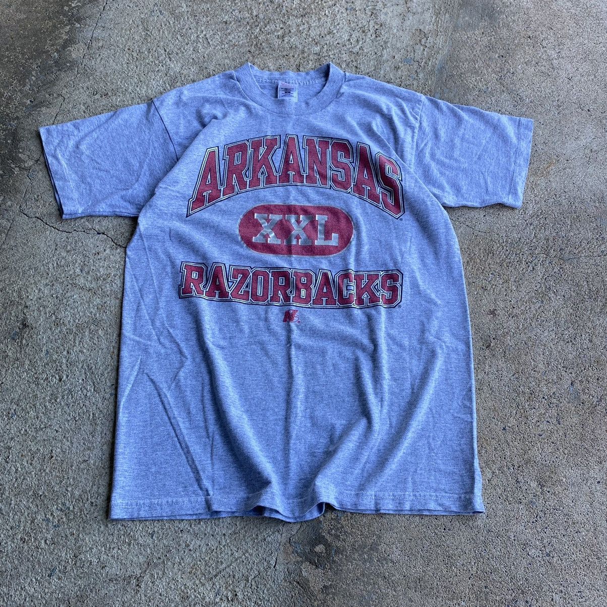 Japanese Brand × Vintage Vintage 90’s Arkansas Razorback Single Stitch Shirt Size US L / EU 52-54 / 3 - 2 Thumbnail