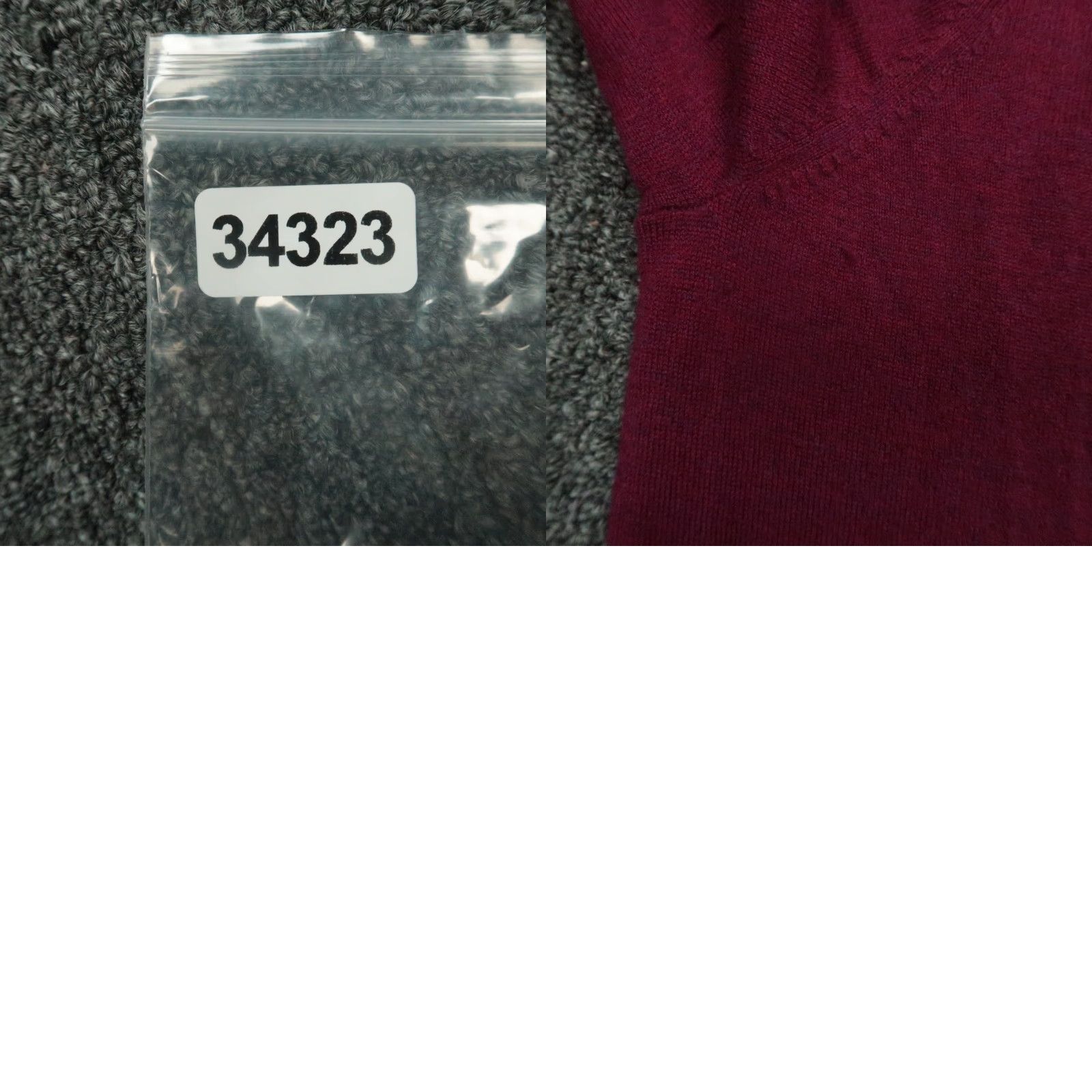 Neiman Marcus Neiman Marcus Sweater Mens Large Purple Silk Cashmere V-Neck Pullover Regular Fit Size US L / EU 52-54 / 3 - 8 Thumbnail