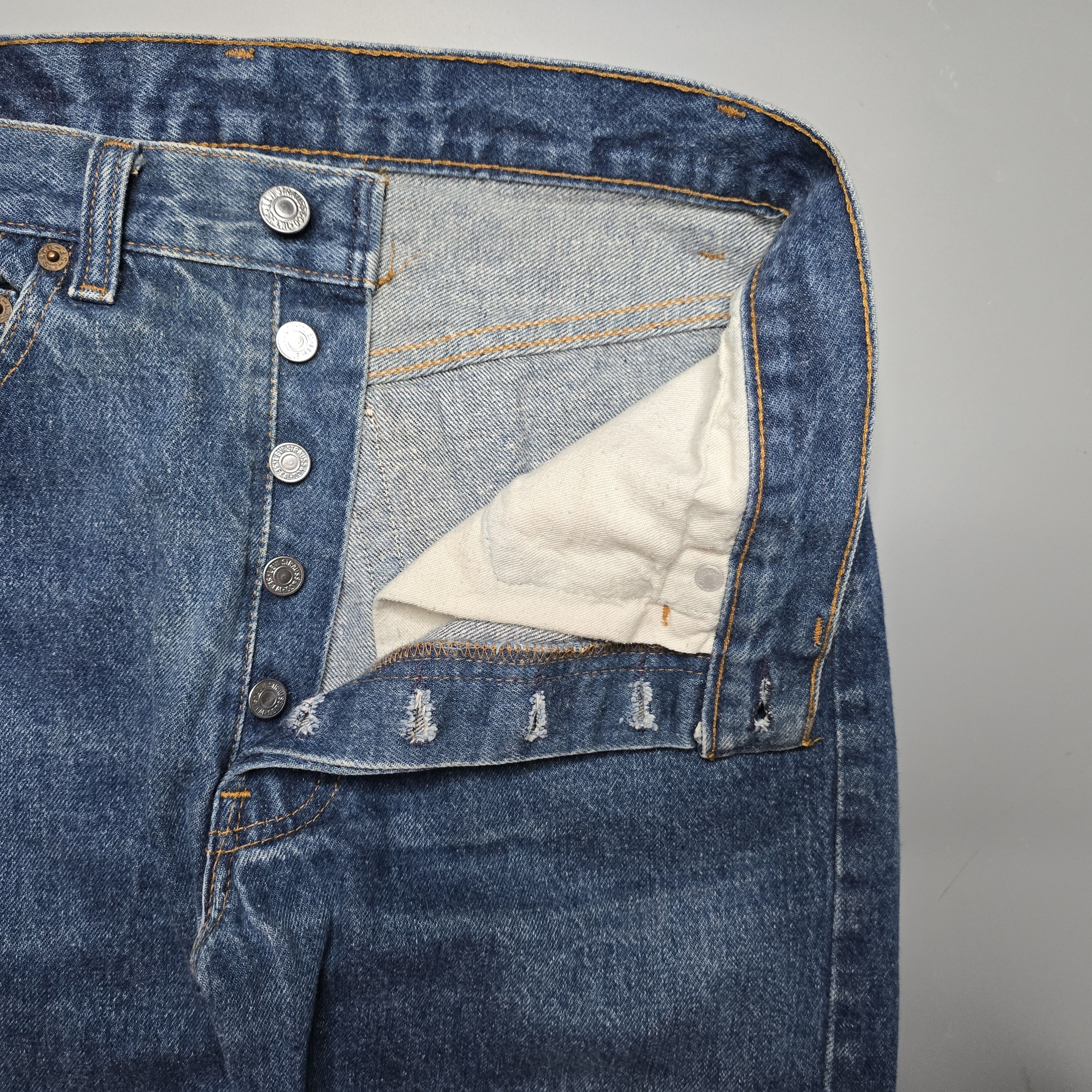 Levi's Levis - True Vintage 1988 501xx Made in USA Jeans Size US 30 / EU 46 - 5 Thumbnail