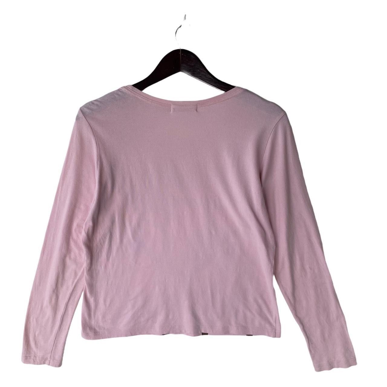 Balmain VINTAGE BALMAIN Paris brand ladies longsleeve flowers shirt Size S / US 4 / IT 40 - 2 Thumbnail