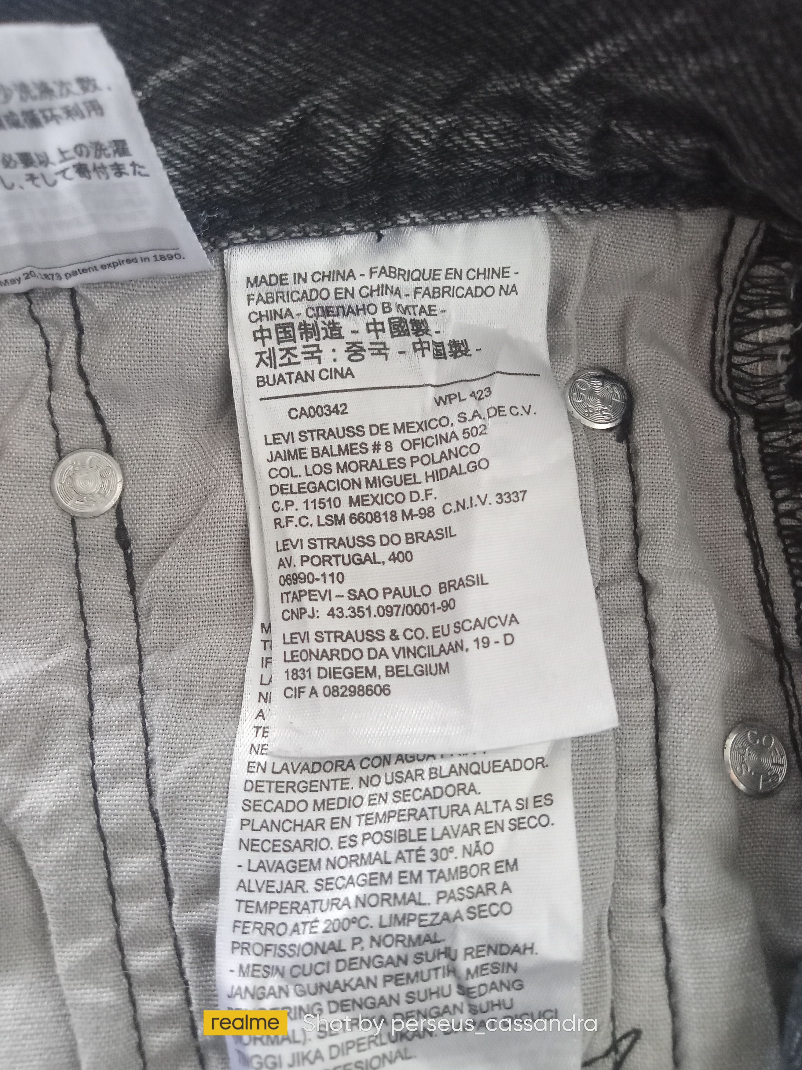 Levi's Levis Distressed Cut Off Short Denim Jeans Size 32" / US 10 / IT 46 - 8 Thumbnail