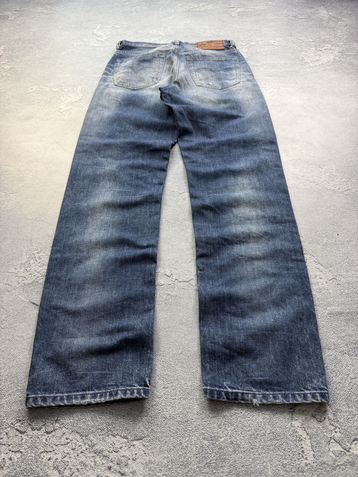 Diesel Vintage Diesel Jeans Flared Wide Japanese Y2K Faded Distress Size US 26 / EU 42 - 10 Thumbnail