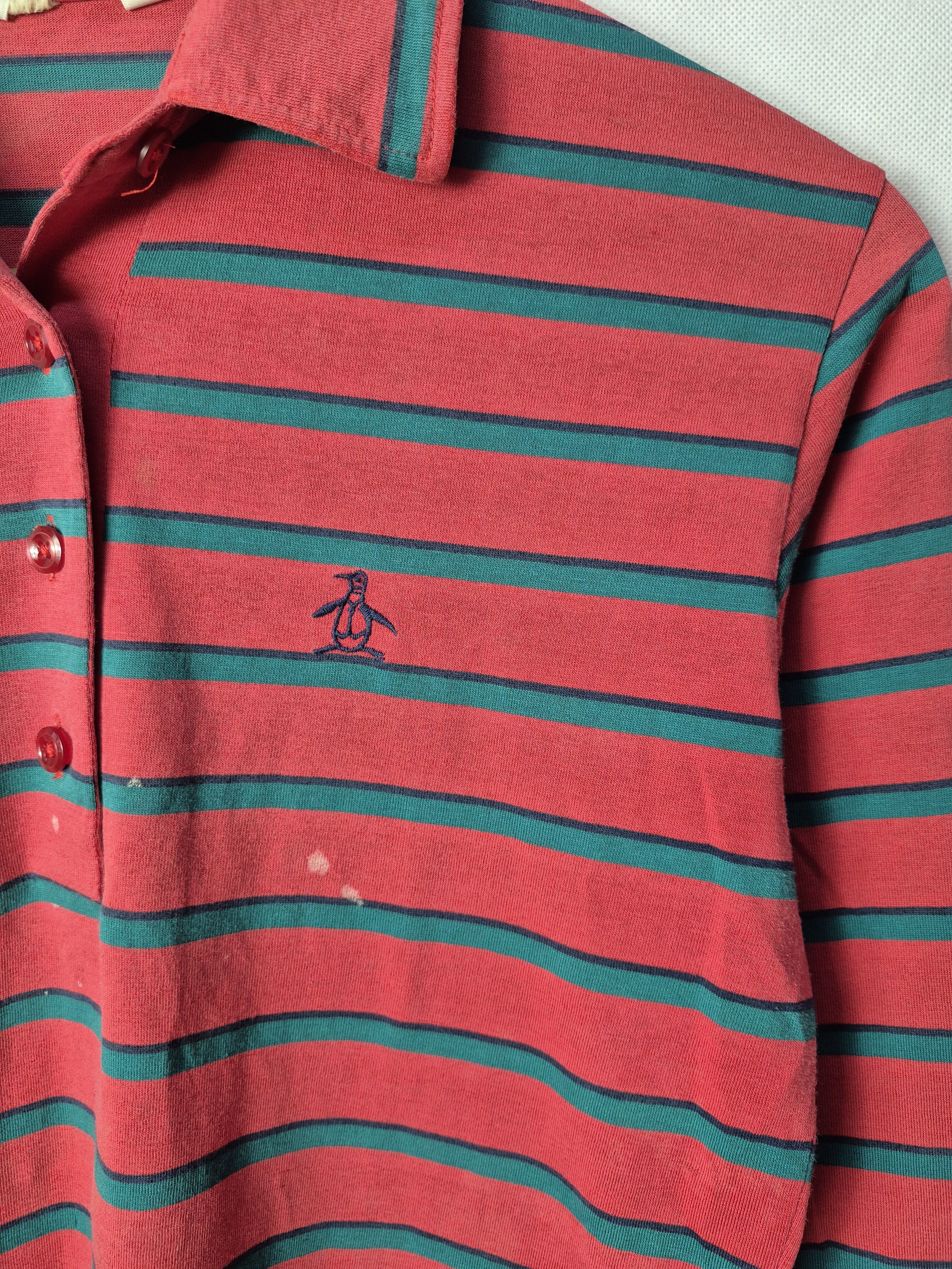 Grand Slam × Vintage 🔥 Vintage 90s Grandslam Munsingwear Polo Stripes Tee Size US S / EU 44-46 / 1 - 3 Thumbnail