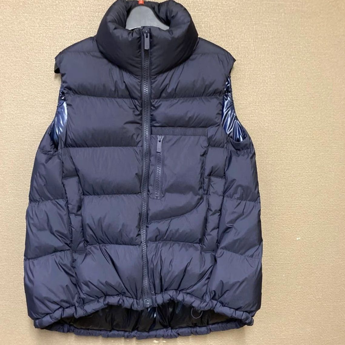 Uniqlo Uniqlo +J Down Volume Vest Women Navy M Size M / US 6-8 / IT 42-44 - 4 Thumbnail
