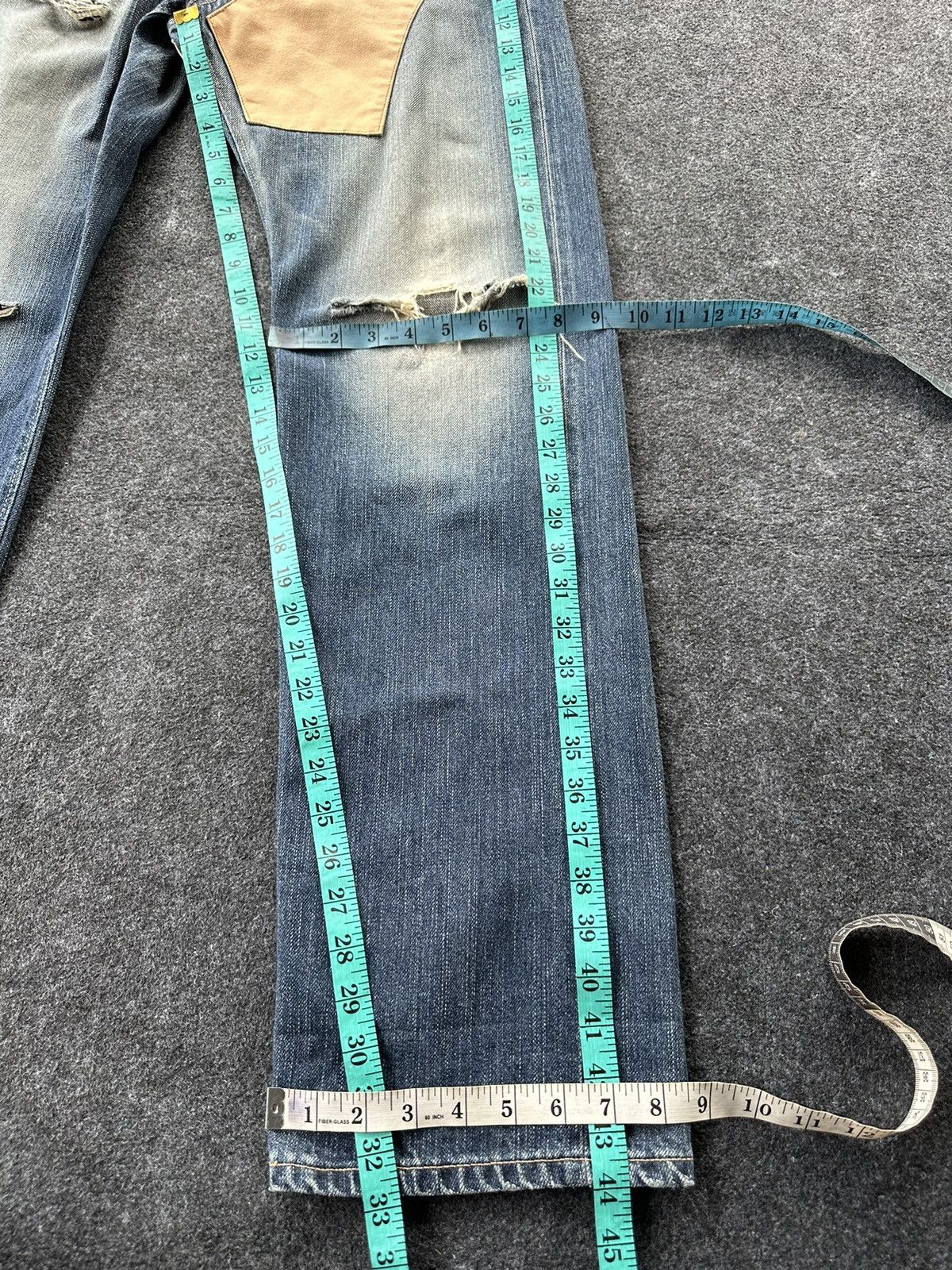 Edwin Vintage Edwin 505zx Orange Tag Selvedge Size 30 D102 Size US 30 / EU 46 - 5 Thumbnail