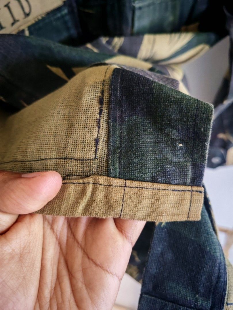 Vintage Vintage Malaysian Army Brushstroke Camo Jacket Size US S / EU 44-46 / 1 - 7 Thumbnail