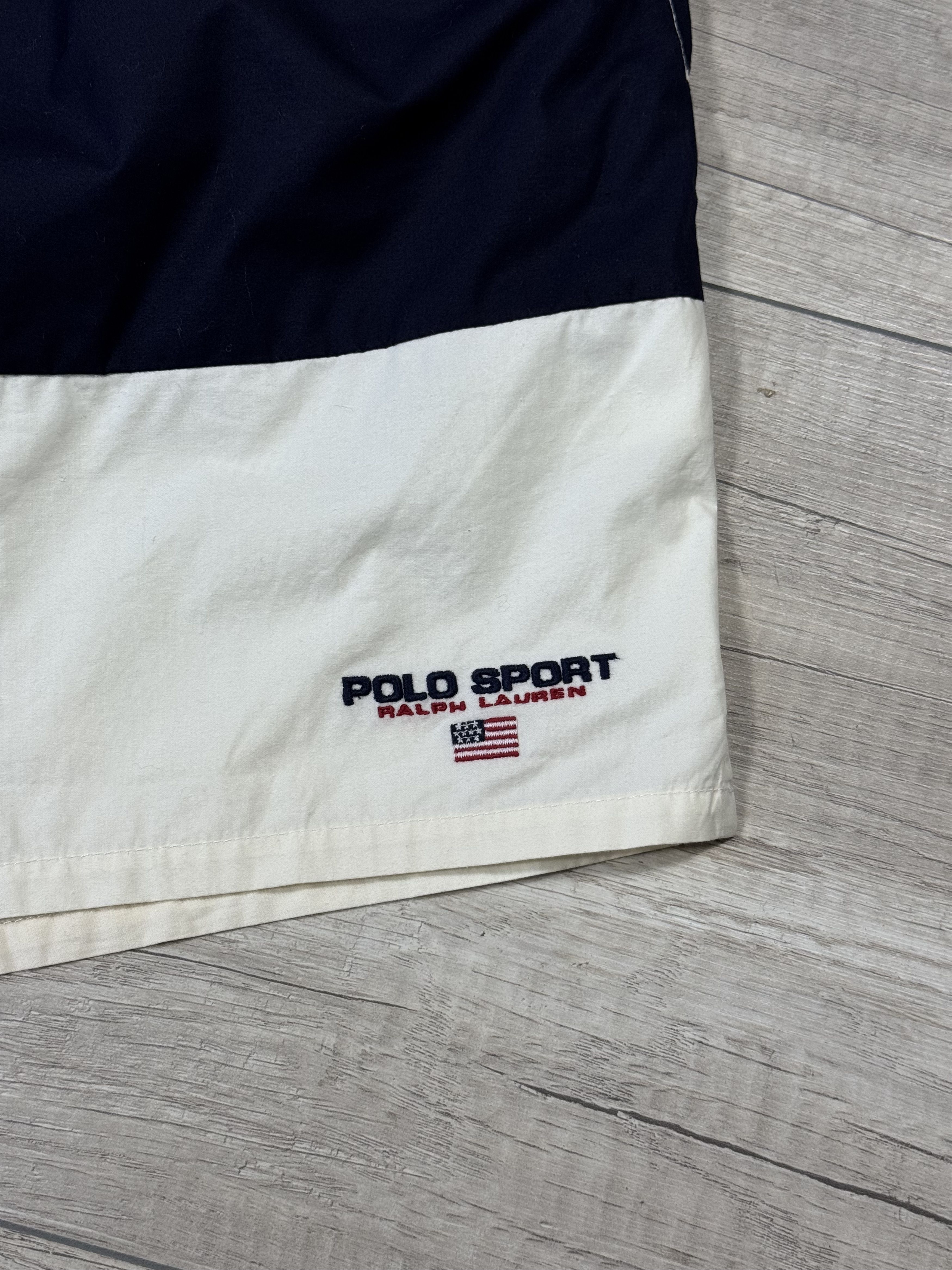Polo Ralph Lauren Vintage polo sport blue swim shorts Size US 36 / EU 52 - 4 Thumbnail