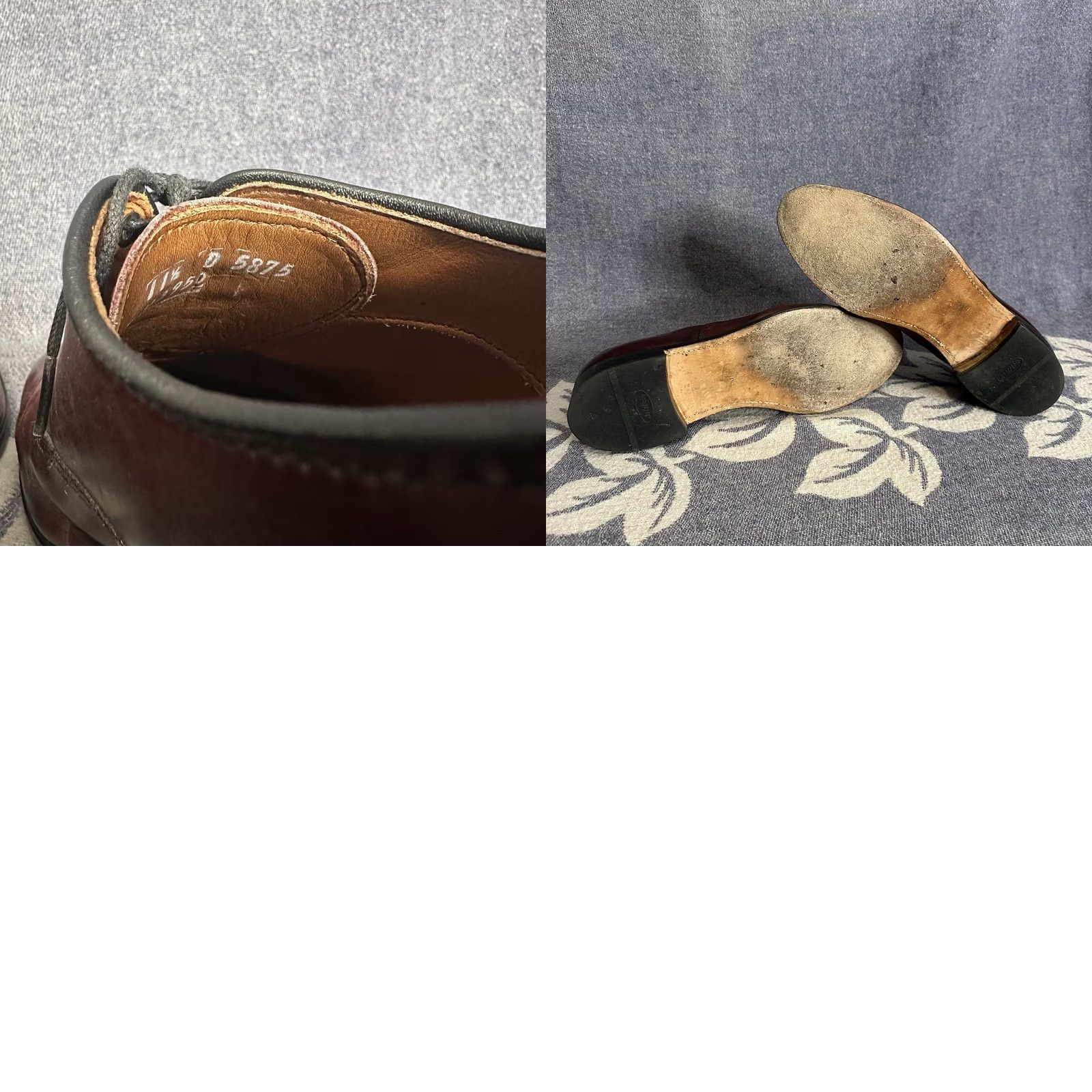 Allen Edmonds Allen Edmonds Park Avenue Dress Oxford Cap Toe Shoe Men’s 11.5 D USA Burgundy Red Size US L / EU 52-54 / 3 - 8 Thumbnail