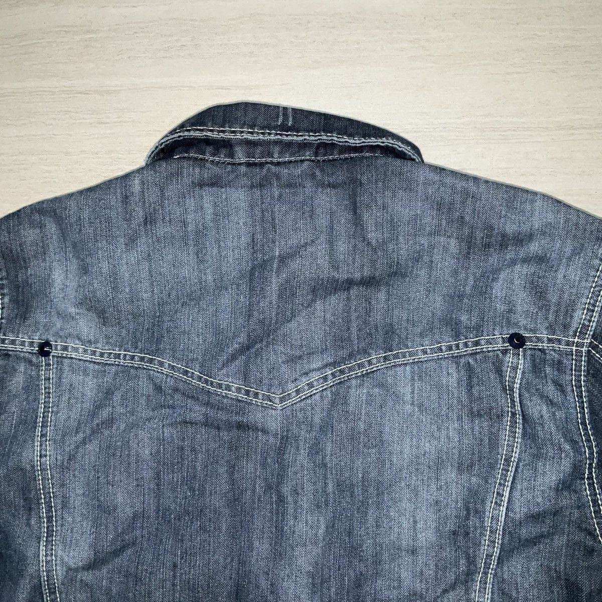 Vintage Five Elementz Y2K Denim Jacket Size US XL / EU 56 / 4 - 5 Thumbnail
