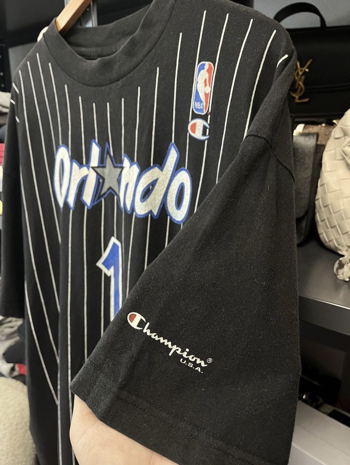 NBA Vintage NBA Orlando Magic T-shirt Size US XL / EU 56 / 4 - 4 Thumbnail