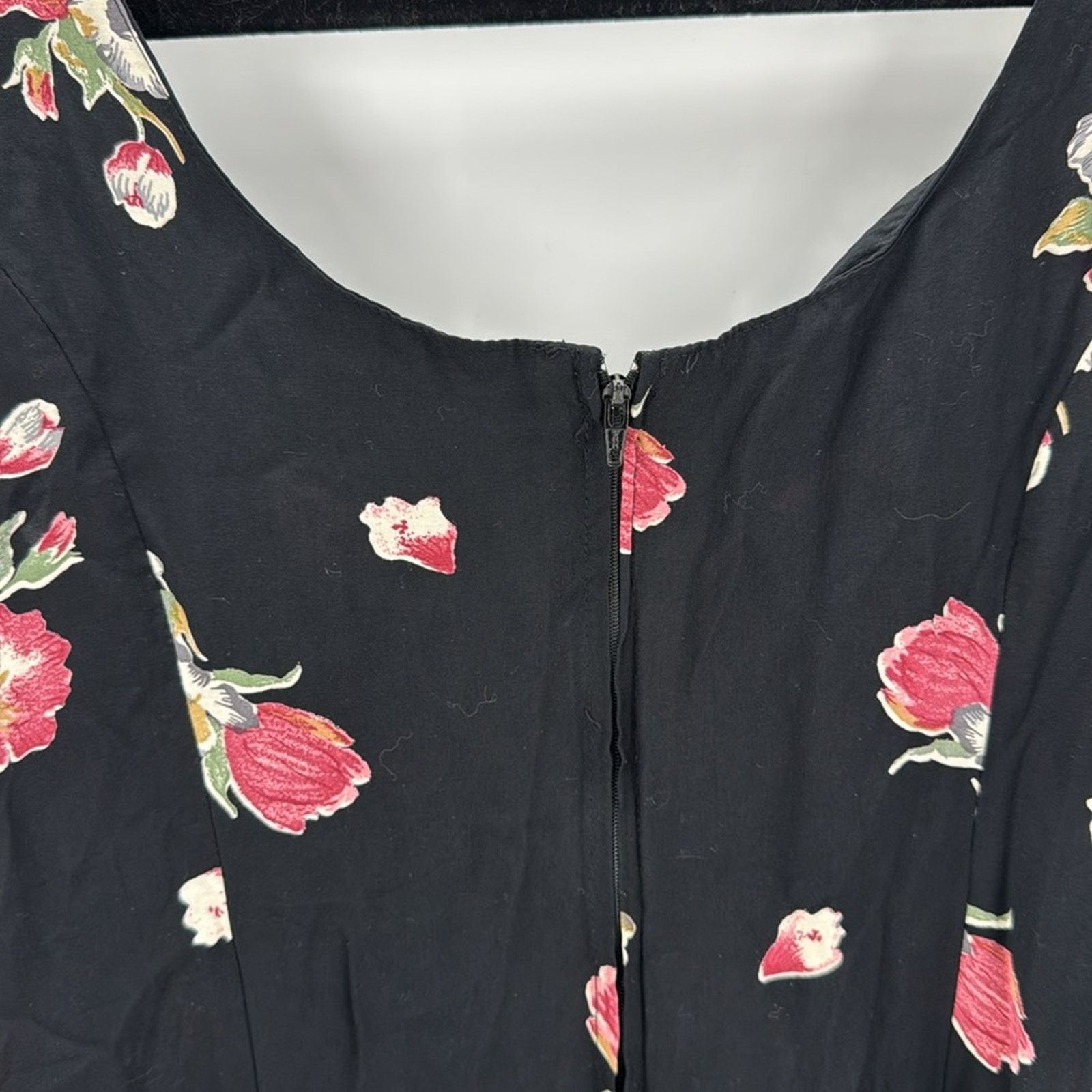 Vintage Vintage E.D.Michaels midi dress size 10 90s grunge Size L / US 10 / IT 46 - 5 Thumbnail
