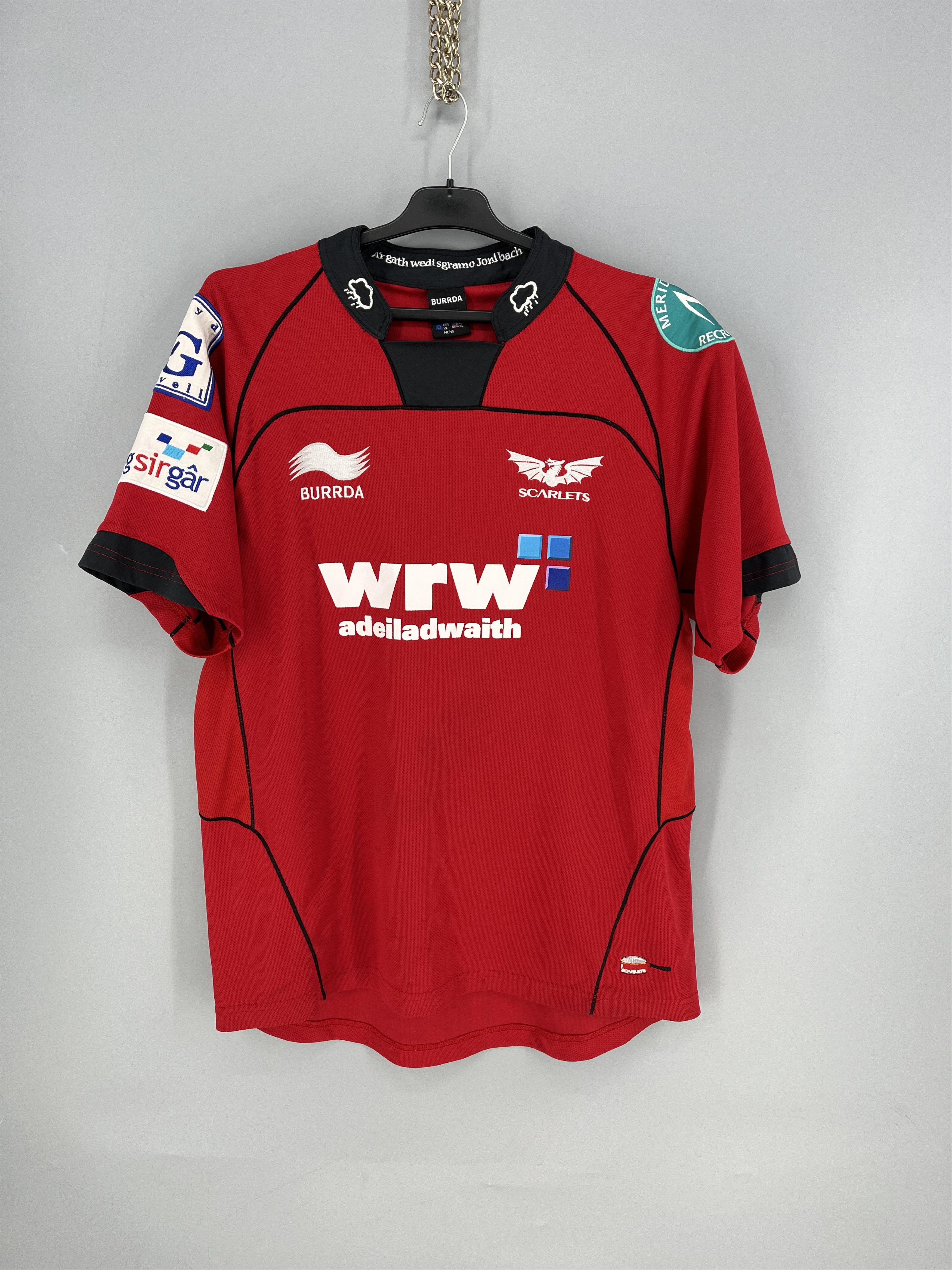 Vintage Llanelli Scarlets Rugby Home Shirt 2007/2008 - Kooga Size XL Size US XL / EU 56 / 4 - 1 Thumbnail