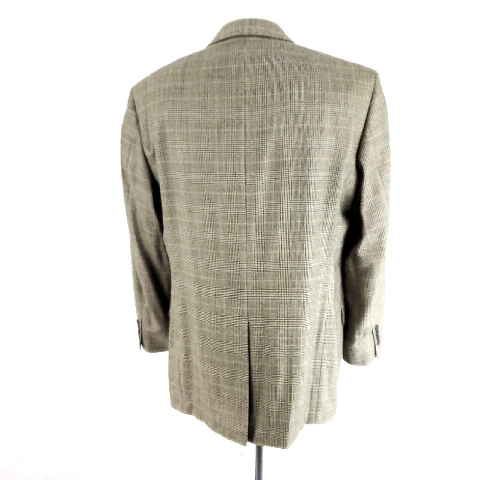 Brooks Brothers Brooks Brothers 346 Wool Silk 2 Button Sport Coat 42L Tan Pl Size 42L - 5 Thumbnail