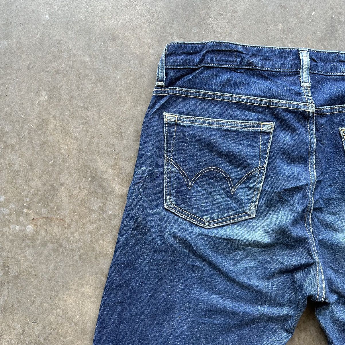 Edwin × Jean × Vintage Vintage Edwin Distressed Faded Denim Jean Pant W31 Size US 31 - 14 Thumbnail