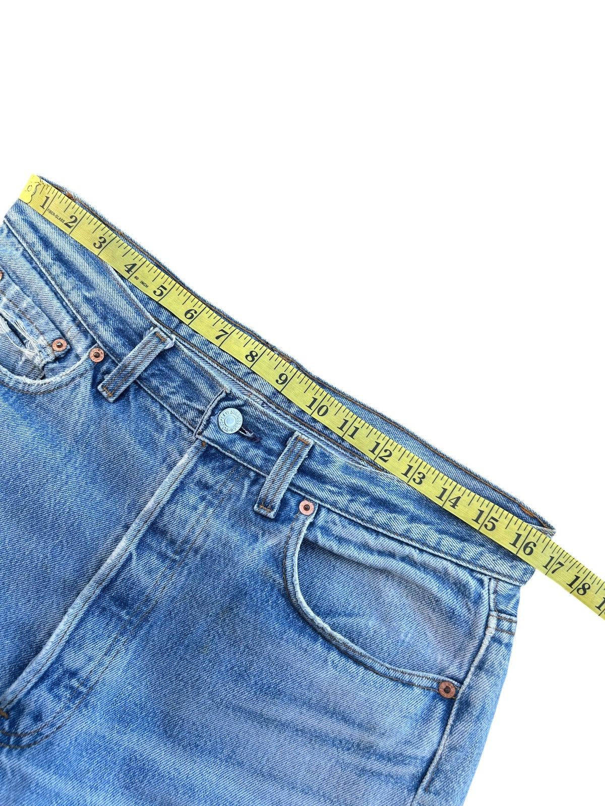 Kapital × Levi's × Vintage Vintage THRASHED Levi's Reconstructed Repair Denim Jeans ☠️ Size US 33 - 15 Thumbnail