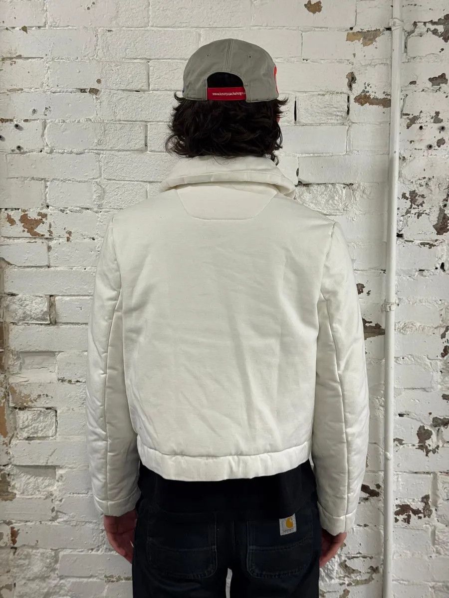 Maison Margiela AW2005 Maison Martin Margiela White Cotton Quilted Puffer Jacket Size US S / EU 44-46 / 1 - 3 Thumbnail