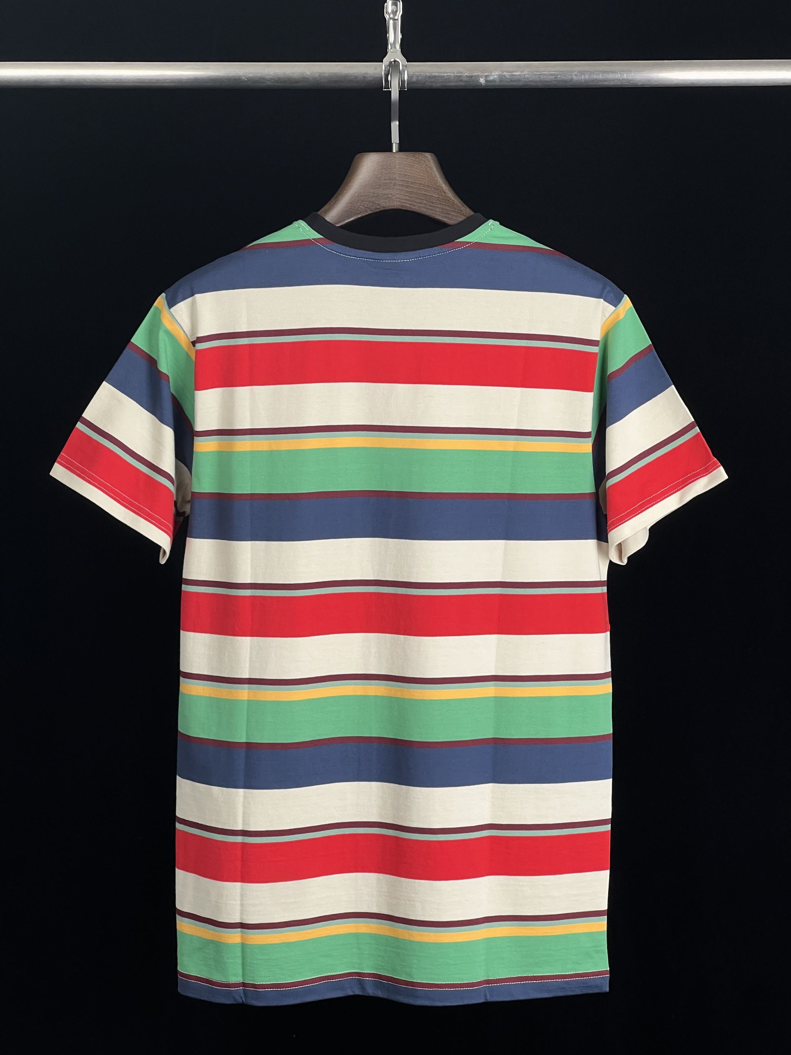 Icecream Brand New* Striped Tee Multi-Color with Logo Pin Size US M / EU 48-50 / 2 - 6 Thumbnail