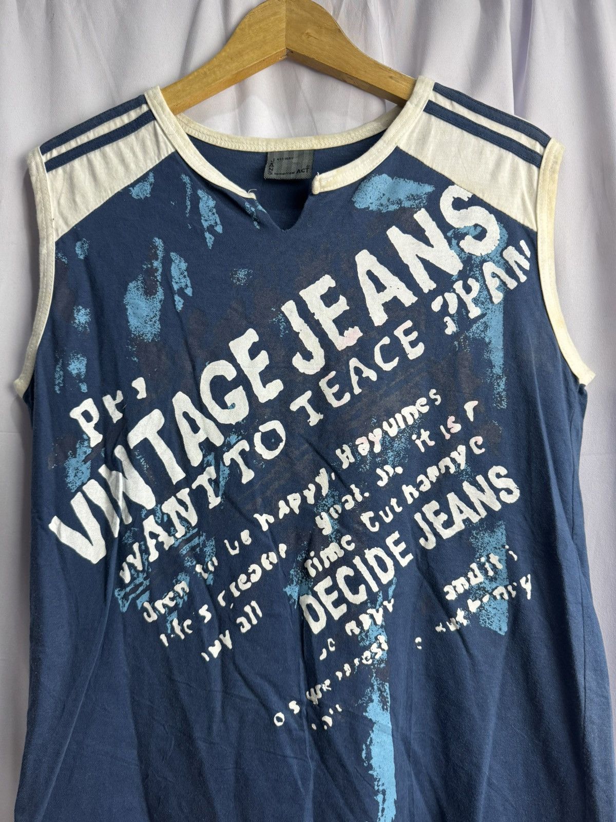 Beauty Beast × Hysteric Glamour × Japanese Brand Japanese Poem Tanktop Lgb ifsixwasnine Styled Size US M / EU 48-50 / 2 - 2 Thumbnail