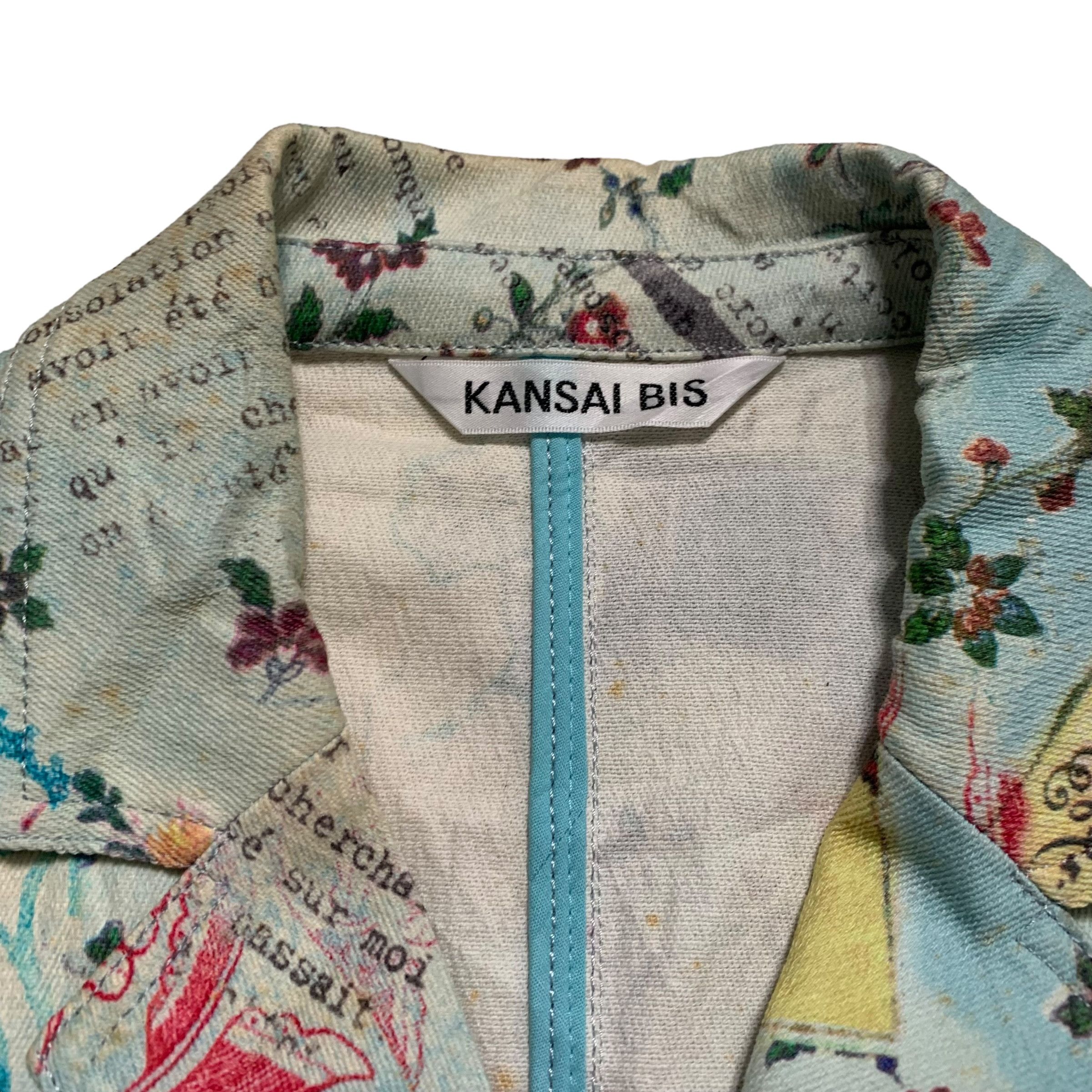 Kansai Yamamoto Kansai Bis Flower Design Multicolor Jacket Size M / US 6-8 / IT 42-44 - 4 Thumbnail